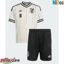 Camiseta Japón Takumi Minamino #8 Visitante Equipación para niños Mundial 2026 manga corta (+ pantalones cortos)